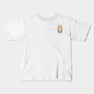 Cat with Fabric Fill Pattern Kids T-Shirt